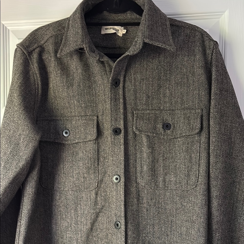 Taylor Stitch Maritime Wool Shirt Jacket Rugged Design